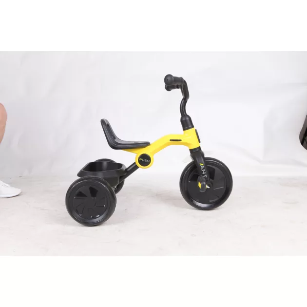 QPLAY Tricikli Ant 2-6 éves korig - Yellow