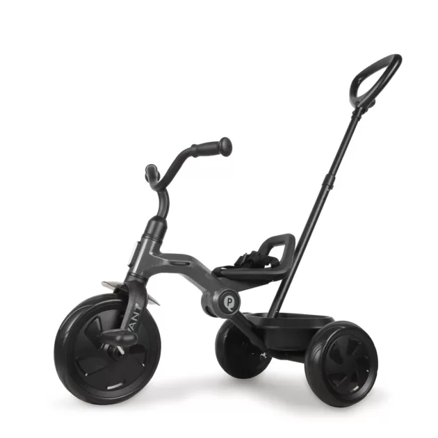 QPLAY Tricikli Ant Plus Dark Grey, 2-6 éves korig