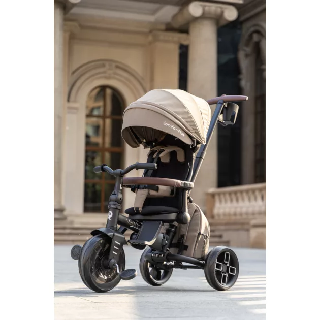 QPLAY Tricikli Comfo Max Beige, 7in1, 10-72 hónap