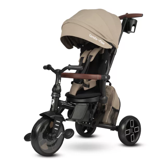 QPLAY Tricikli Comfo Max Coffee, 7in1, 10-72 hónap