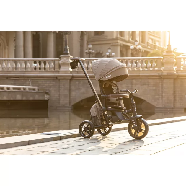 QPLAY Tricikli Comfo Max Coffee, 7in1, 10-72 hónap