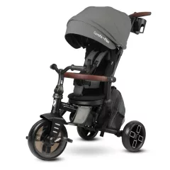 QPLAY Tricikli Comfo Max Grey, 7in1, 10-72 hónap