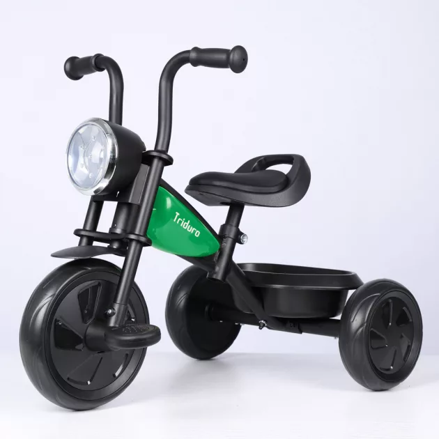 QPLAY Tricikli Triduro Green, kor 2-6 év