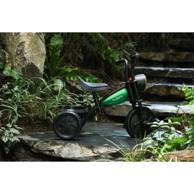 QPLAY Tricikli Triduro Green, kor 2-6 év