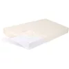 BABYMATEX Jersey gumis lepedő 60x120cm - Ekrü elefántcsont