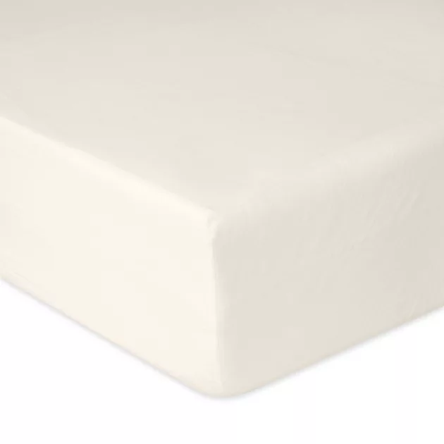 BABYMATEX Jersey gumis lepedő 60x120cm - Ekrü elefántcsont