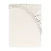 BABYMATEX Jersey gumis lepedő 60x120cm - Ekrü elefántcsont