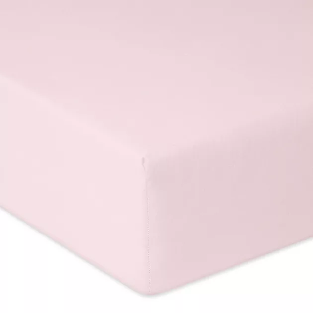 BABYMATEX Jersey gumis lepedő 60x120cm - Órózsaszín púder