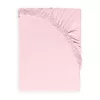 BABYMATEX Jersey gumis lepedő 60x120cm - Órózsaszín púder