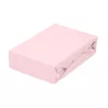 BABYMATEX Jersey gumis lepedő 60x120cm - Órózsaszín púder