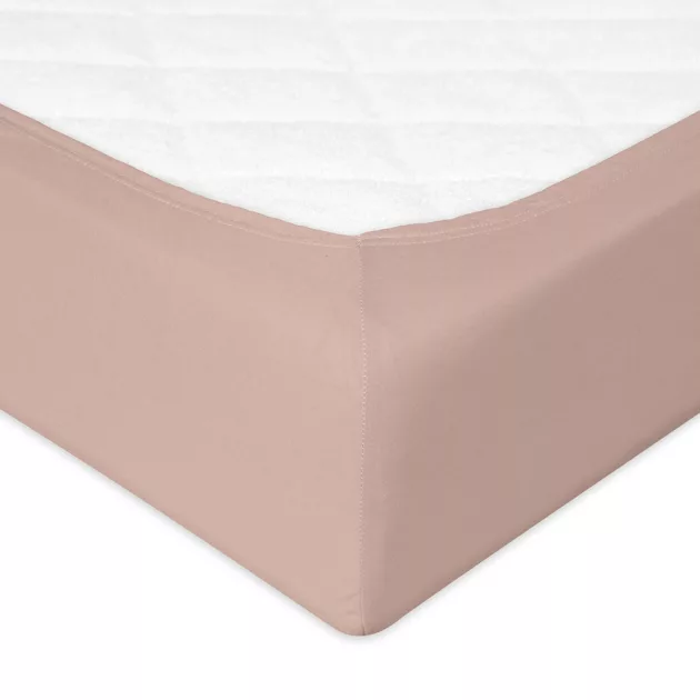 BABYMATEX Jersey gumis lepedő 60x120cm - Világosbarna dió