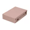 BABYMATEX Jersey gumis lepedő 60x120cm - Világosbarna dió