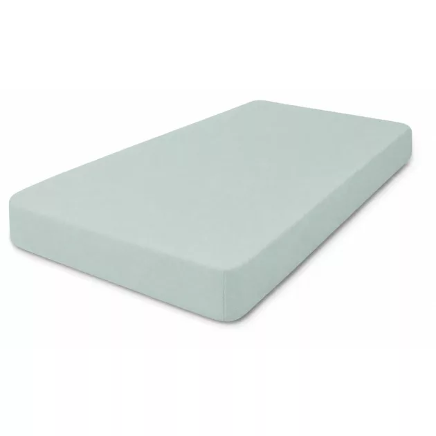 BABYMATEX Jersey gumis lepedő 60x120cm - Zsályazöld