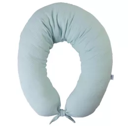   BABYMATEX Moon szoptatós párna muszlin 260 cm - világos türkiz