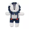 BABYMATEX takaró játékkal 75 x 100 cm - Lion Blue