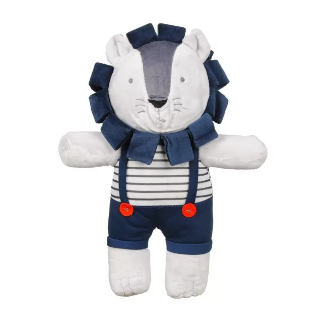 BABYMATEX takaró játékkal 75 x 100 cm - Lion Blue