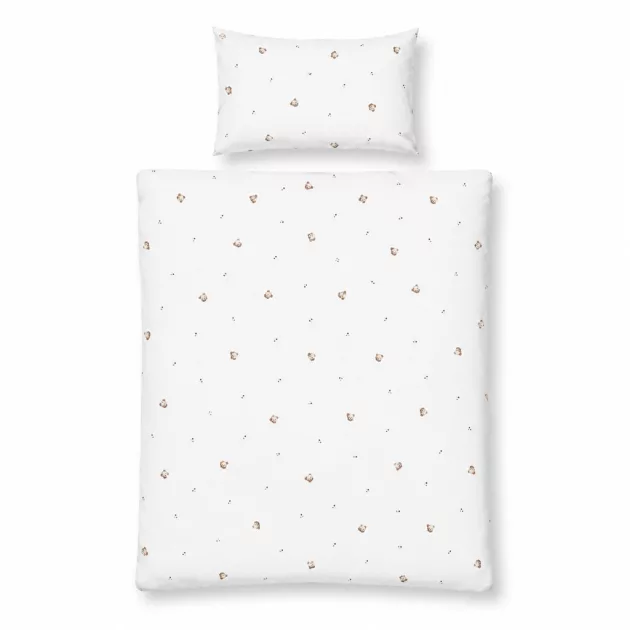 BABYMATEX Vízálló jersey ágyneműhuzat 100x135cm 40x60cm - mackó