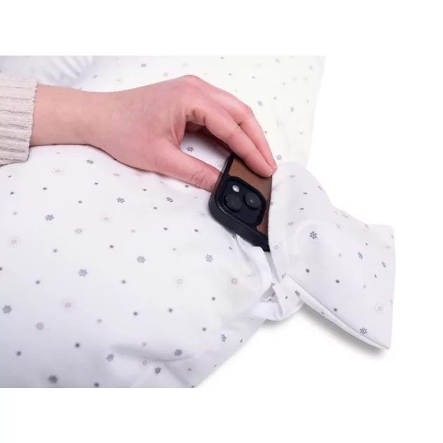 BABYMATEX Szoptatós párna miniRelax Jersey 150cm - Csillagok