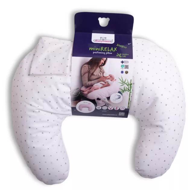BABYMATEX Szoptatós párna miniRelax Jersey 150cm - Csillagok