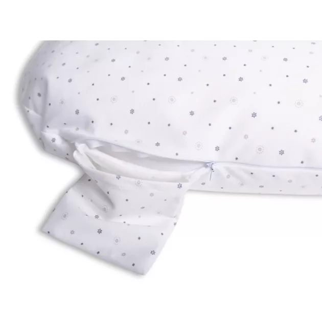 BABYMATEX Szoptatós párna miniRelax Jersey 150cm - Csillagok