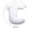 BABYMATEX Szoptatós párna miniRelax Jersey 150cm - Mackó