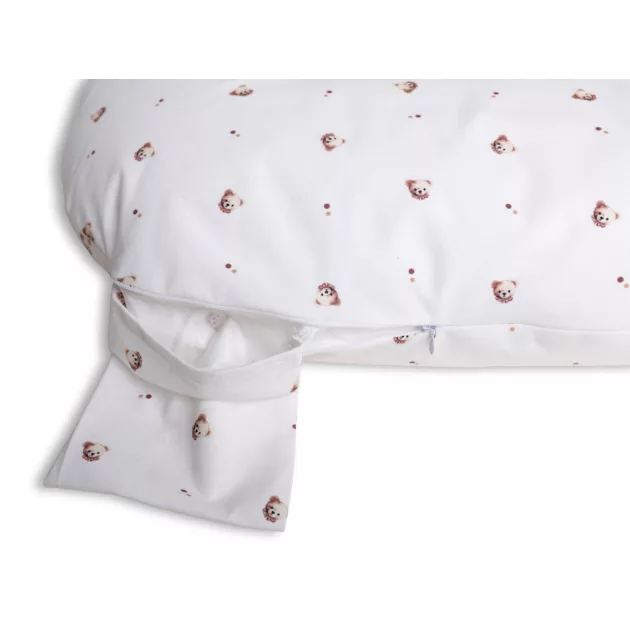 BABYMATEX Szoptatós párna miniRelax Jersey 150cm - Mackó