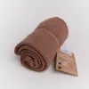 BabyMatex Kötött pamut takaró 75x100cm Lili - mokka