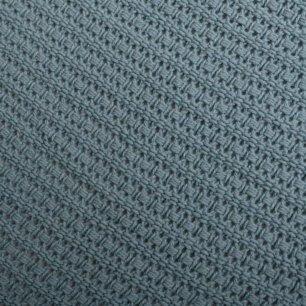BabyMatex Kötött pamut takaró 75x100cm Lili - tengerzöld
