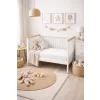 BABYMATEX Jersey gumis lepedő 60x120cm - Csillagok