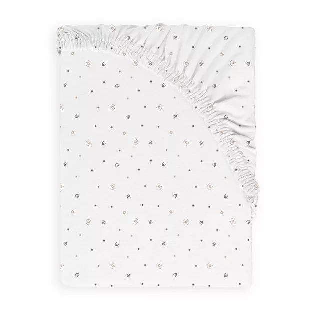 BABYMATEX Jersey gumis lepedő 60x120cm - Csillagok