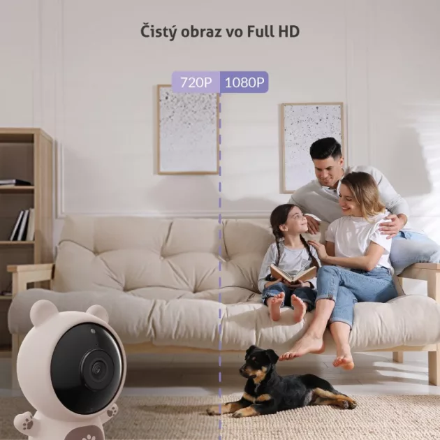 TRUELIFE Digitális bébiőr NannyCam S3 Smart
