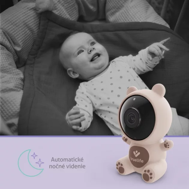 TRUELIFE Digitális bébiőr NannyCam S3 Smart