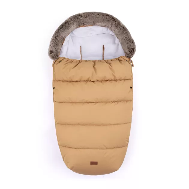 PETITE&MARS Bundazsák Comfy 4in1 Elegant Caramel + Kesztyű Jasie Charcoal Grey