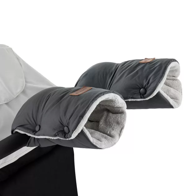 PETITE&MARS Bundazsák Comfy 4in1 Elegant Caramel + Kesztyű Jasie Charcoal Grey