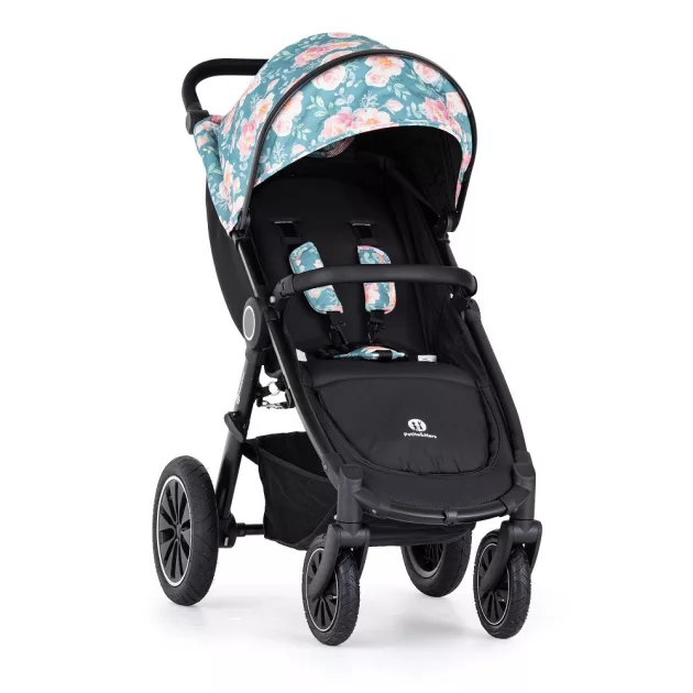 PETITE&MARS Sport babakocsi Street+ Air Black Limited 100 - Roses
