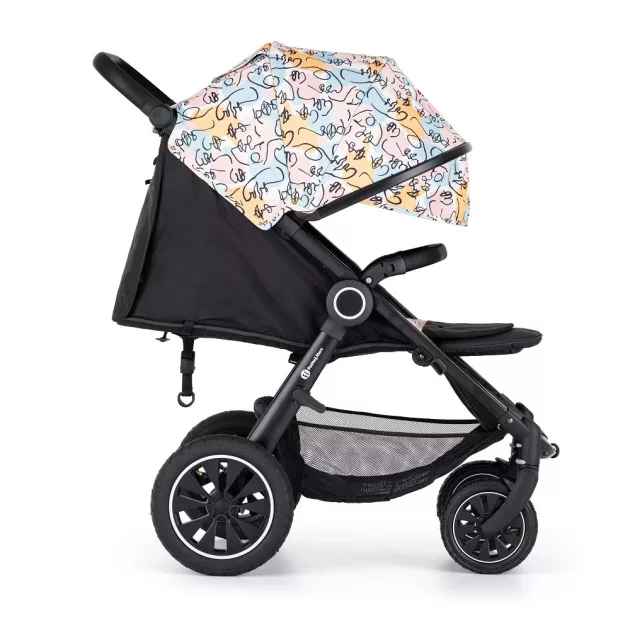PETITE&MARS Sport babakocsi Street+ Air Black Limited 100 - Faces