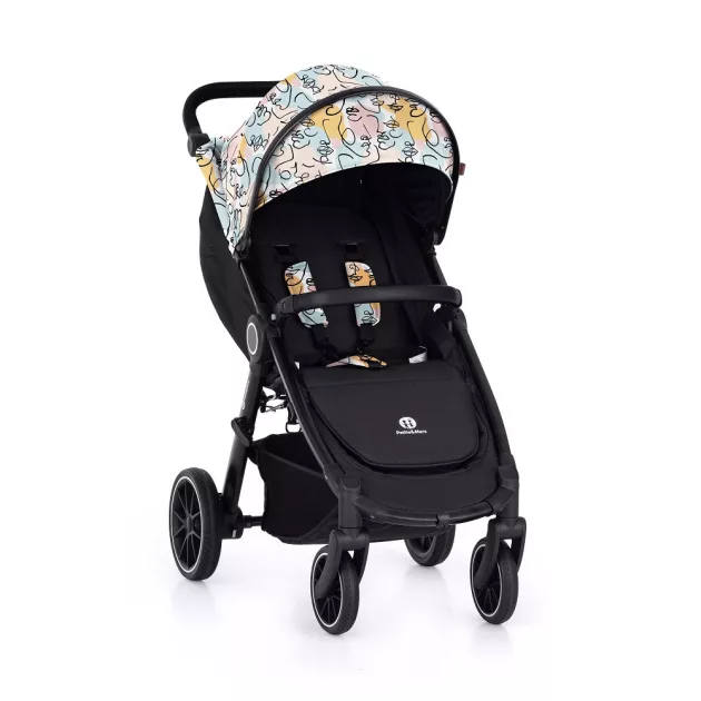 PETITE&MARS Sport babakocsi Street+ RWS Black Limited 100 Faces