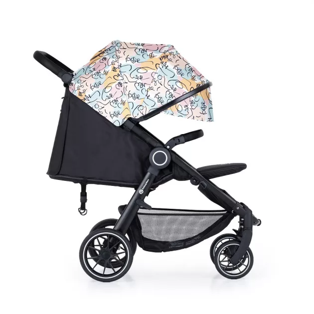 PETITE&MARS Sport babakocsi Street+ RWS Black Limited 100 Faces