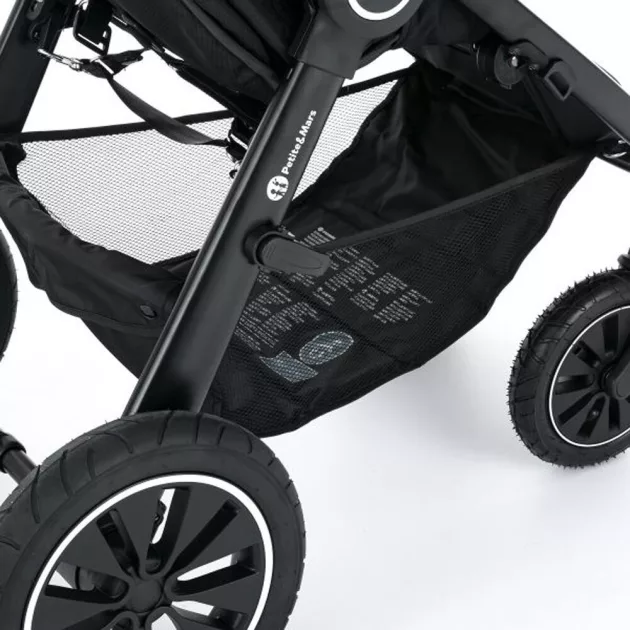 PETITE&MARS Sport babakocsi Street+ Air Black Limited 100 Airplane