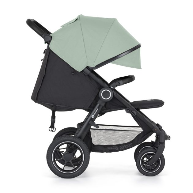 Petite & Mars Sport babakocsi Street2 Air Black+ Napfénytető Iron Green