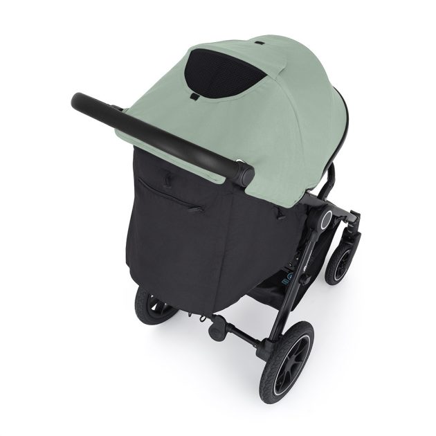 Petite & Mars Sport babakocsi Street2 Air Black+ Napfénytető Iron Green