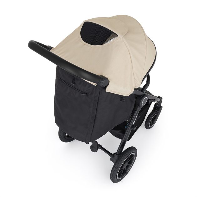 Petite & Mars Sport babakocsi Street2 Air Black+ Napfénytető Sahara Beige