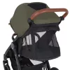 Petite&Mars Sport babakocsi Street2 Air Black + Napfénytető, Sahara Beige