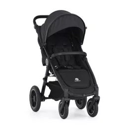   Petite&Mars Sport babakocsi Street2 Air Black + Napfénytető, Perfect Black