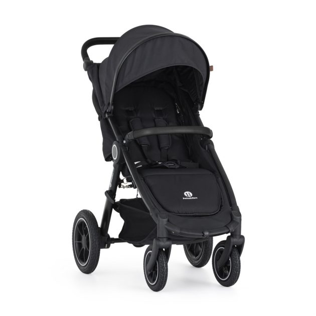 Petite&Mars Sport babakocsi Street2 Air Black + Napfénytető, Perfect Black