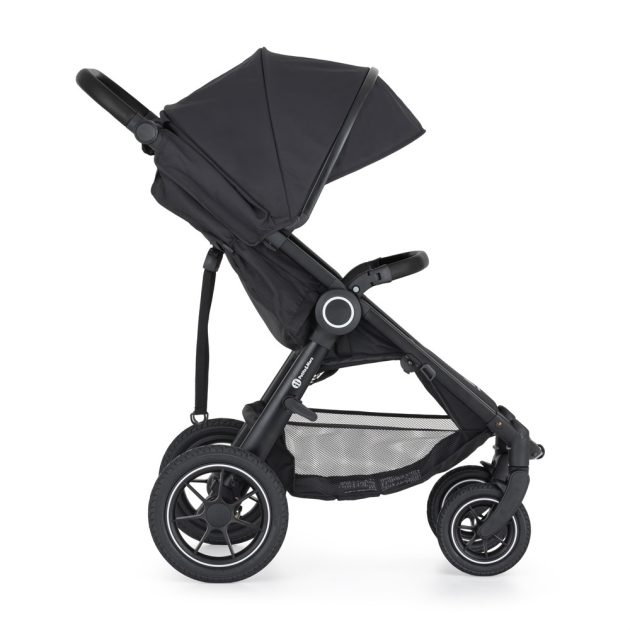 Petite&Mars Sport babakocsi Street2 Air Black + Napfénytető, Perfect Black