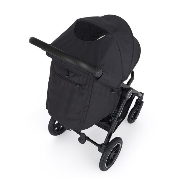 Petite&Mars Sport babakocsi Street2 Air Black + Napfénytető, Perfect Black