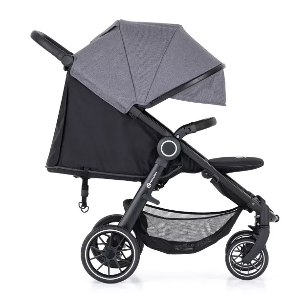 PETITE&MARS Sport babakocsi Street+ RWS Black Ultimate Grey