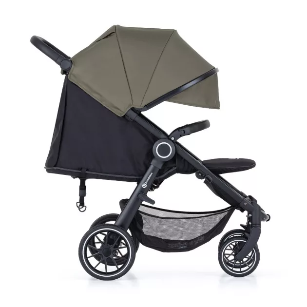 PETITE&MARS Sport babakocsi Street+ RWS Black Mature Olive
