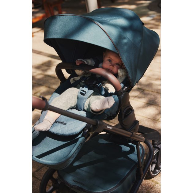 EASYWALKER Kombinált babakocsi Harvey⁵ Premium 2 az 1-ben Jade Green LITE RWS